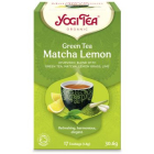 Ceai Bio verde cu matcha si lamaie, 17 pliculete 30.6g Yogi tea