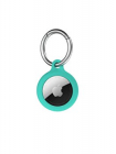 Husa AirTag Next One Secure Silicone Key Clip ATG-SIL-MINT, rezistenta la socuri, antipierdere, silicon, Verde