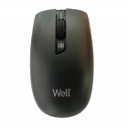 Mouse wireless Well MW105 negru