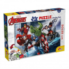 Puzzle de Colorat LISCIANI Avengers 60 de piese