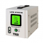 UPS 2100VA/1400W runtime extins utilizeaza doi acumulatori (neinclusi) TED UPS Expert TED000347