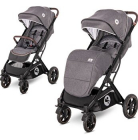 Carucior pentru nou-nascut, Storm, pana la 22 kg, cadru aluminiu, Steel Grey