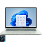 Ultrabook ASUS 14'' Zenbook 14 UX3402ZA, WQXGA, Procesor Intel® Core™ i5-1240P (12M Cache, up to 4.40 GHz), 8GB DDR5, 512GB SSD, Intel Iris Xe, Win 11 Home, Aqua Celadon