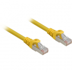 Patchcord Sharkoon S/FTP Cat 6A 2m Yellow