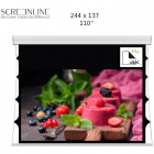 Ecran De Proiectie Motorizat Screenline WAVE TENSIONED Home Vision Perete/Tavan 244x137cm Format 16:9 Alb
