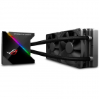Cooler procesor ROG RYUJIN 240 cu OLED color LiveDash Aura Sync RGB Ventilatoare Noctua iPPC 2000 PWM 120mm