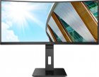 Monitor LED AOC CU34P2A Curbat 34 inch 4 ms Negru 100 Hz