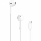 Casti  cu Microfon EarPods Smartphone cu Fir Intraauriculare - Butoni Microfon pe Fir USB Type-C Alb