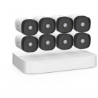 Kit Supraveghere Tenda HD 8 Canale Camera 4MP 4K Alb