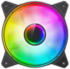 Ventilator / radiator Gamemax FN-12 Rainbow-Q-Infinity 120mm