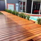 Deck Cumaru Champagne neted  KD  20x90x1850-6150 mm  RW-D-CUM-CHA-90L