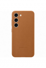 Husa de protectie  Leather Case pentru Galaxy S23, Maro camel
