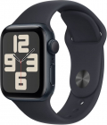 SmartWatch Apple Watch SE (2023), GPS, 40mm Aluminium Midnight cu Midnight Sport Band - S/M