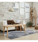 Covor Beenom design geometric gri-bej 1003-155