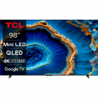 Televizor LED TCL Smart TV QLED Mini LED 98C805 Seria C805 248cm gri-negru 4K UHD HDR