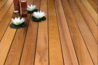Deck Iroko neted  KD  20x90x1850-4550 mm  RW-D-IRK-90L