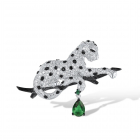 Brosa mare din argint Charlize, design Jaguar
