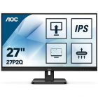 Monitor LED AOC 27P2Q 27 inch FHD IPS 4ms Black