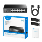 SWITCH CUDY; model: GS1016; PORTURI: 16 x RJ-45 10/100/1000