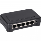 SWITCH Q-LINK; model: 20CL38; PORTURI: 5 x RJ-45 10/100/1000 NOU