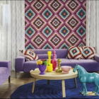 Tapet multicolor  model traditional  D527445E