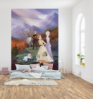 Fototapet Komar  model Disney  Frozen  hartie  semilavabil  cod 4-4105  multicolor  184 x 254 cm  4 piese