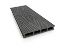 Placa deck terasa WPC 3D  tip pardoseala/dusumea WPC  145×25 mm  gri antracit lemn  60-101