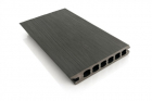 Placa deck terasa WPC PREMIUM  tip pardoseala/dusumea WPC  placa co extrudata  145x22mm  gri lemn  model No Gap