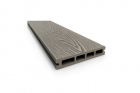 Placa deck terasa WPC 3D  tip pardoseala/dusumea WPC  145×25 mm  gri deschis lemn  60-102