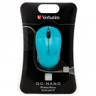 Mouse Wireless Laser GO Nano  Blue