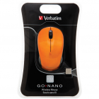 Mouse Wireless Laser GO Nano  Orange