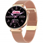 SmartWatch cu EKG, Ritm Cardiac, Temperatura Corporala, Nivel Oxigen, HRV, Tensiune Arteriala, Calculator, Asistent Vocal Inteligent AI, Apel Bluetooth S883