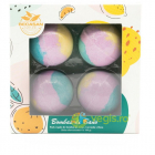 Set Cadou Bile de Baie cu Parfum de Lavanda si Trandafir 4x100g