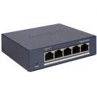 Switch Hikvision DS-3E0505-O, 5 porturi Gigabit RJ45, 10 Gbps, 1000M network access