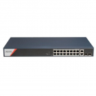 Switch 16 porturi PoE Hikvision DS-3E1520HP-SI-16P2T2F