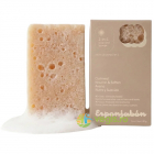 Burete de Baie si Sapun Incorporat 2 in 1 cu Efect Calmant si Exfoliant cu Fulgi de Ovaz 120g