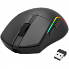 Mouse Gaming Wireless Bluetooth Si Cu Fir Deicide Standard Iluminare RGB Negru