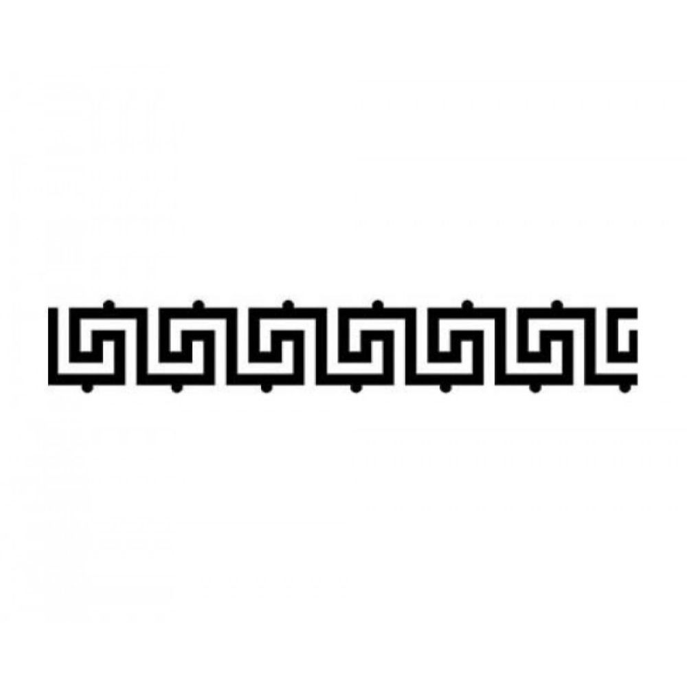 Brau decorativ din tabla decupata, 120 x 1000 x 3 mm