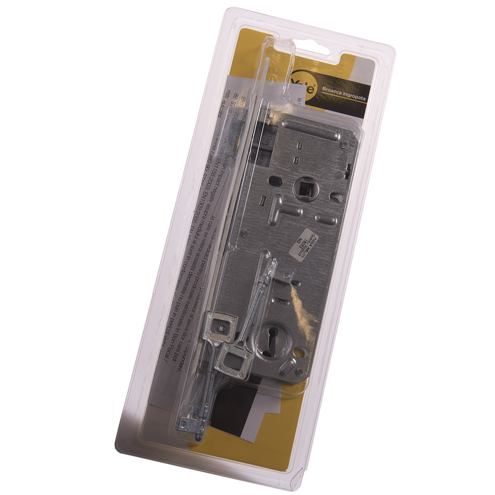 Broasca ingropata cu cheie, Yale, alb, 43 x 90 mm