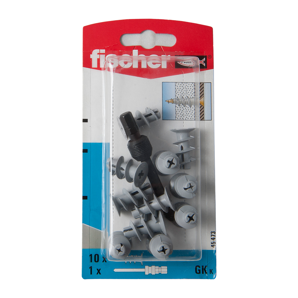 Diblu pentru gips carton si Antrenor, naylon, L 22 mm, 10 buc