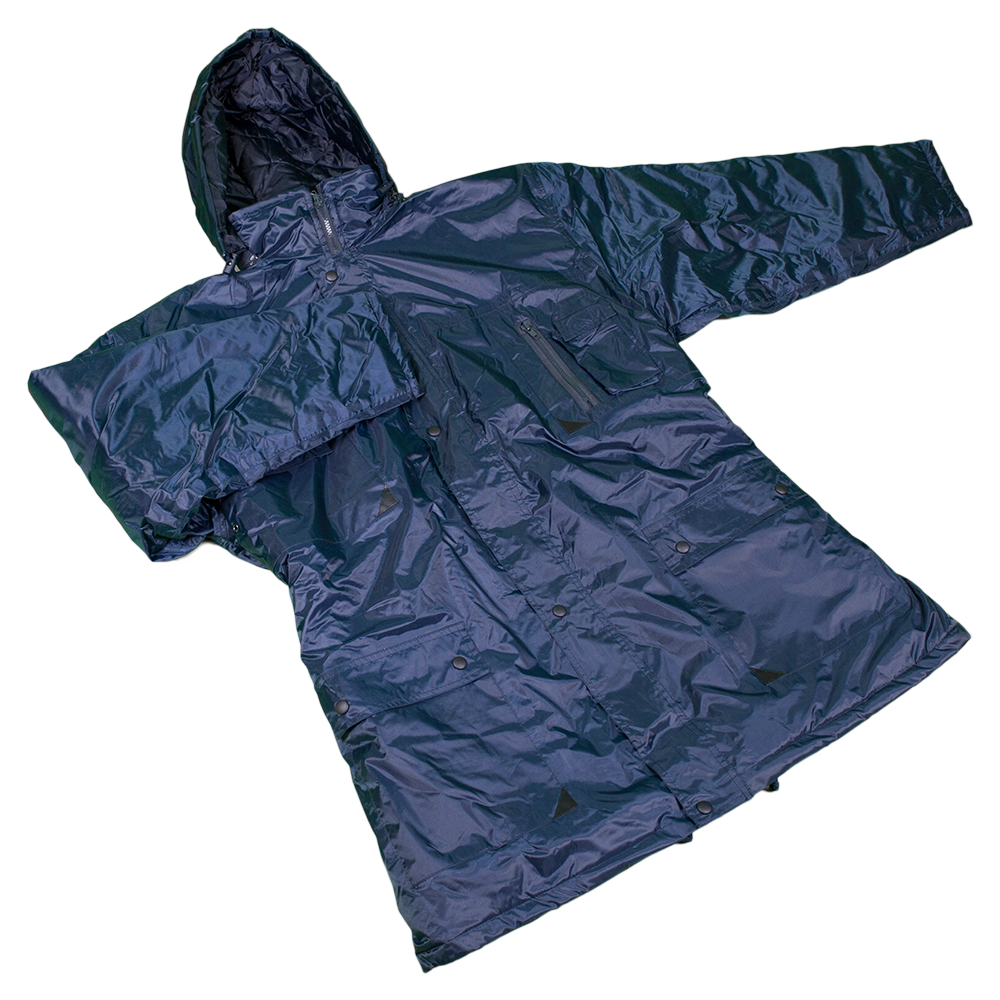 Scurta de iarna impermeabila Atlas 9047, nailon/membrana PVC, bleumarin, marimea XXL