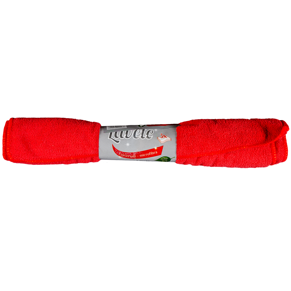 Rola Laveta microfibra 32 x 35 cm 3 buc