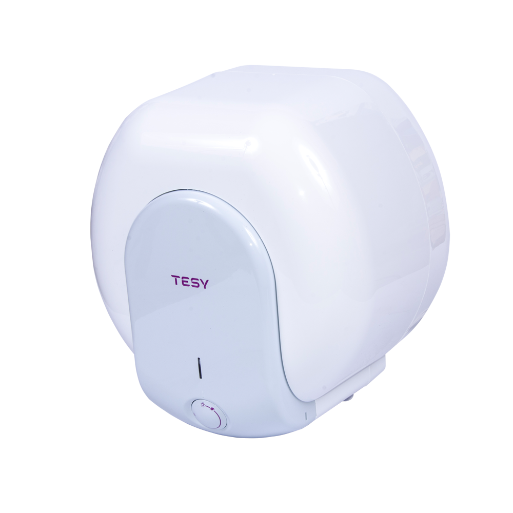 Boiler electric 15 l Tesy Compact GCA1515L52RC, 1500 W, montaj mural deasupra chiuvetei, fara serpentine, 1 rezervor, alb, 7.36 kg, 399 x 377 x 304 mm