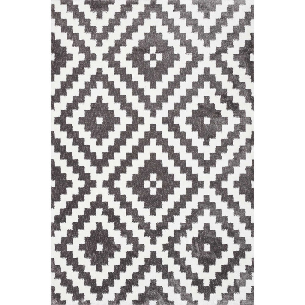 Covor modern Sintelon Creative 06GWG, poliester, model geometric, 70 x 140 cm
