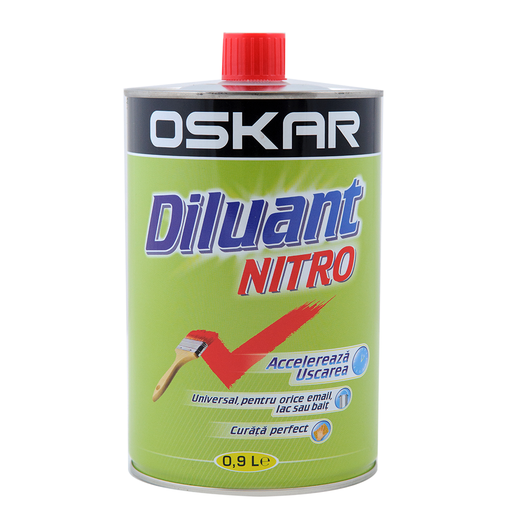 Diluant pentru curatare email sau vopsea, Oskar, Nitro, 0.9 L