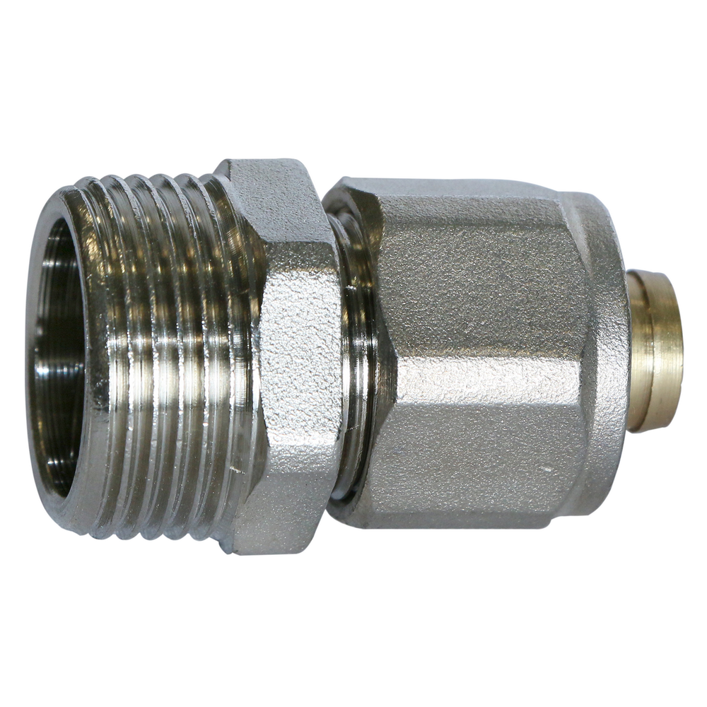 Racord pentru teava multistrat, alama, filet exterior, 16 mm x 3/4 inch