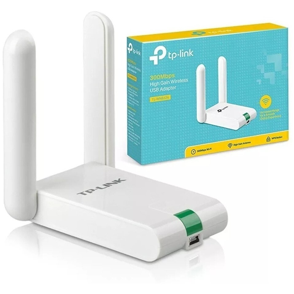 Adaptor Wireless TL-WN822N, USB, 300Mbps