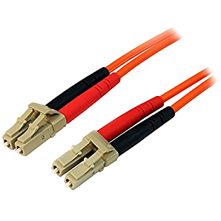 Accesoriu Retea 2m Fiber Optic Cable - Multimode Duplex 50/125 - LSZH - LC/LC - OM2 - LC to LC Fiber Patch Cable (50FIBLCLC2) - network cable - 2 m