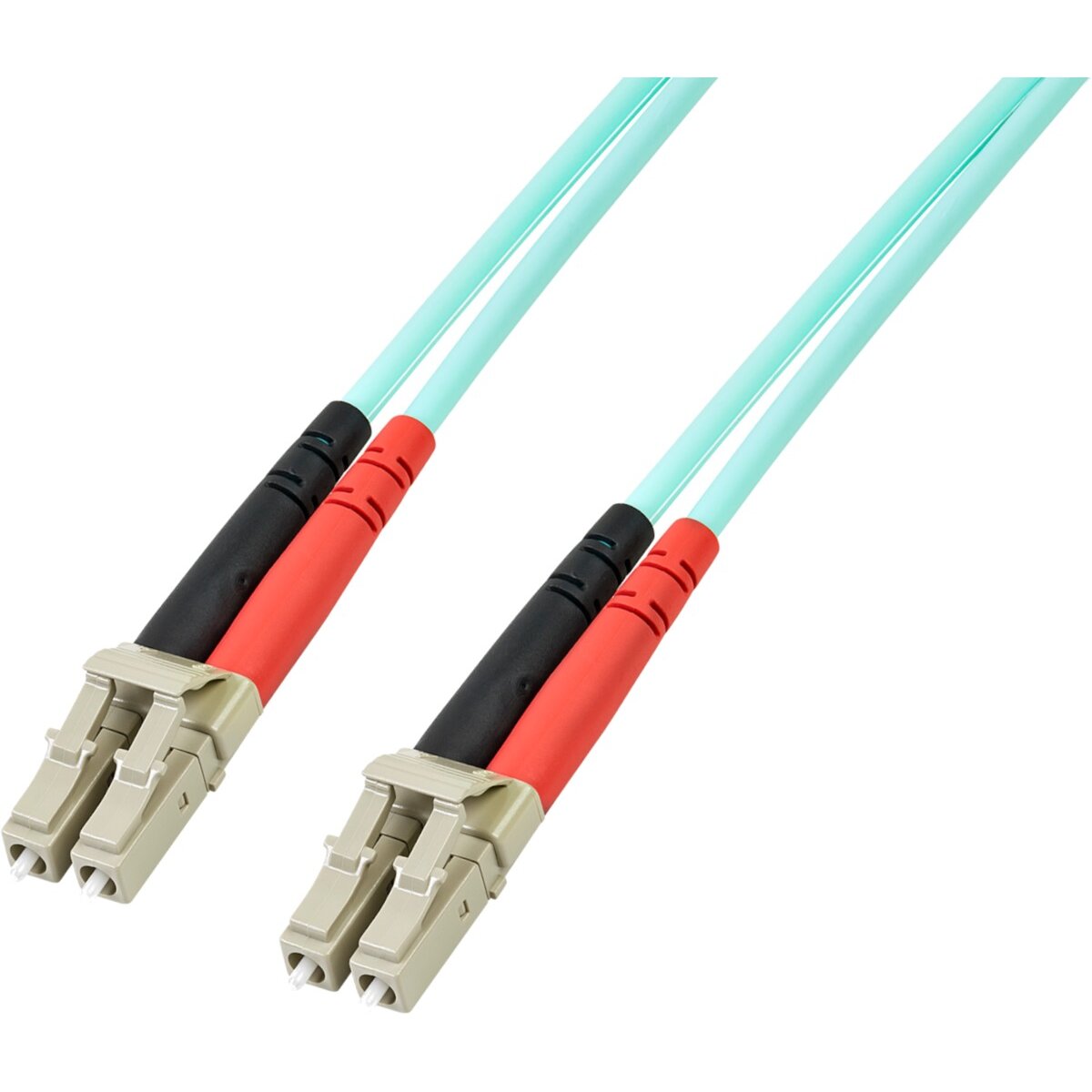 Accesoriu Retea A50FBLCLC3, 3m Fiber Optic Cable - 10 Gb Aqua - Multimode Duplex 50/125 - LSZH - LC/LC - OM3 - LC to LC Fiber Patch Cable - patch cable - 3 m - aqua
