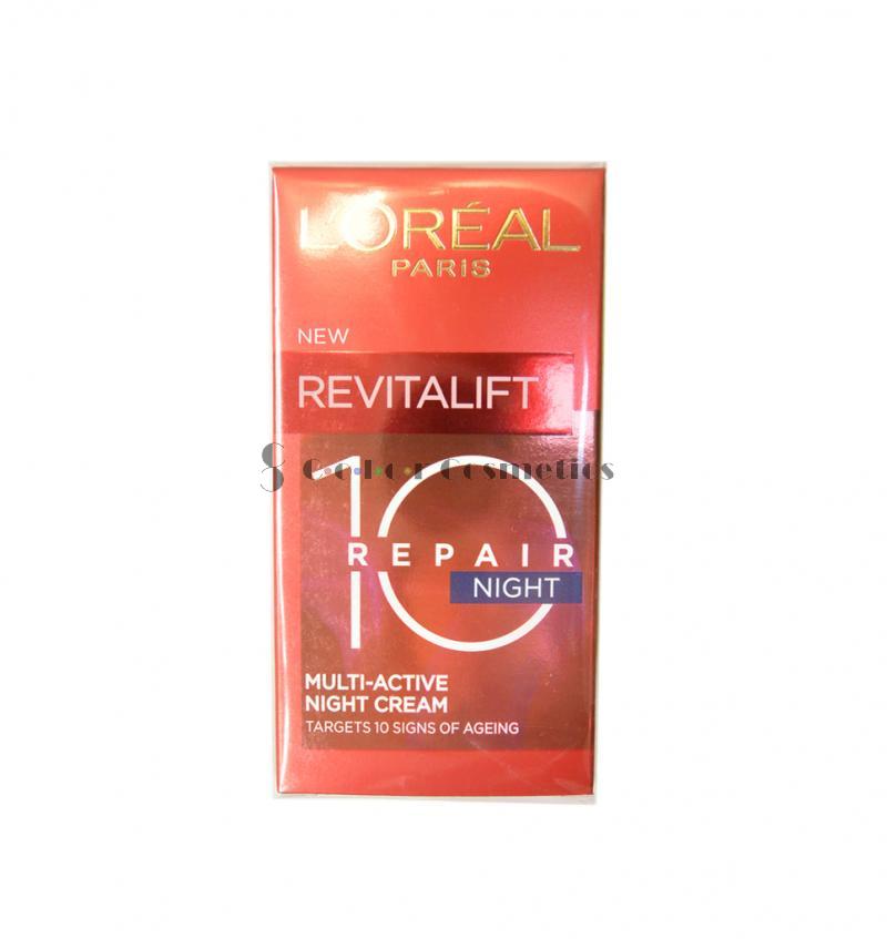 Crema de noapte L Oreal 10 Revitalift Multi-active Night Cream